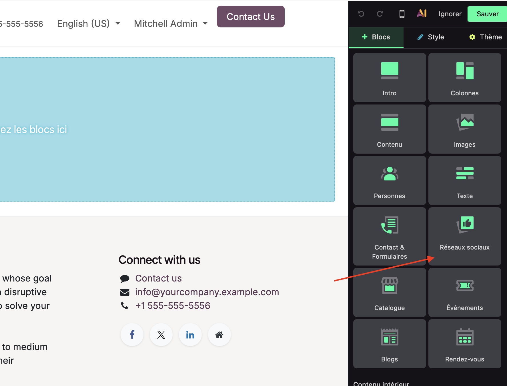 TUTO ODOO 19 SITE WEB BURNIAUX CONSULTING