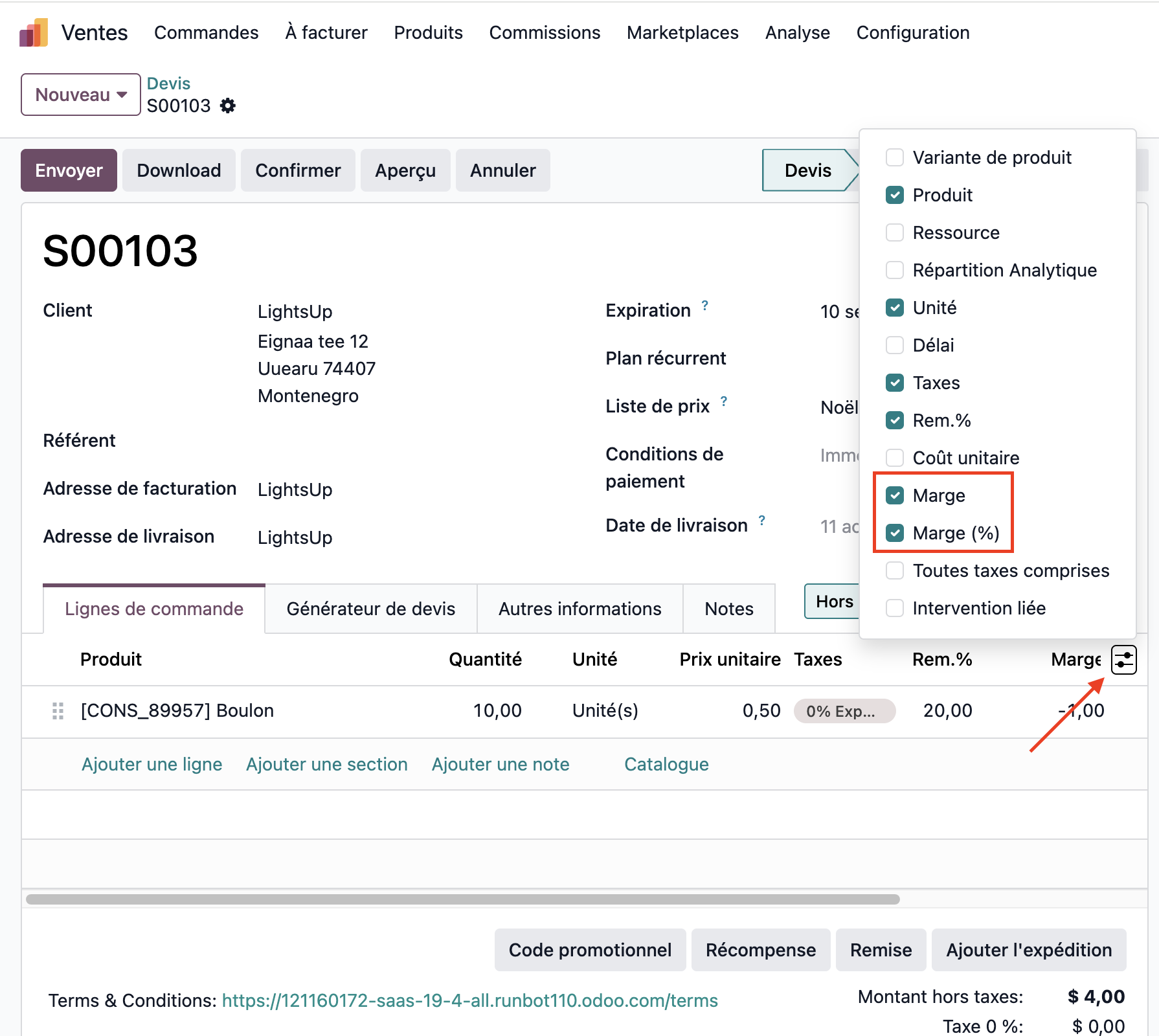 Nouveautés Odoo Burniaux Consulting