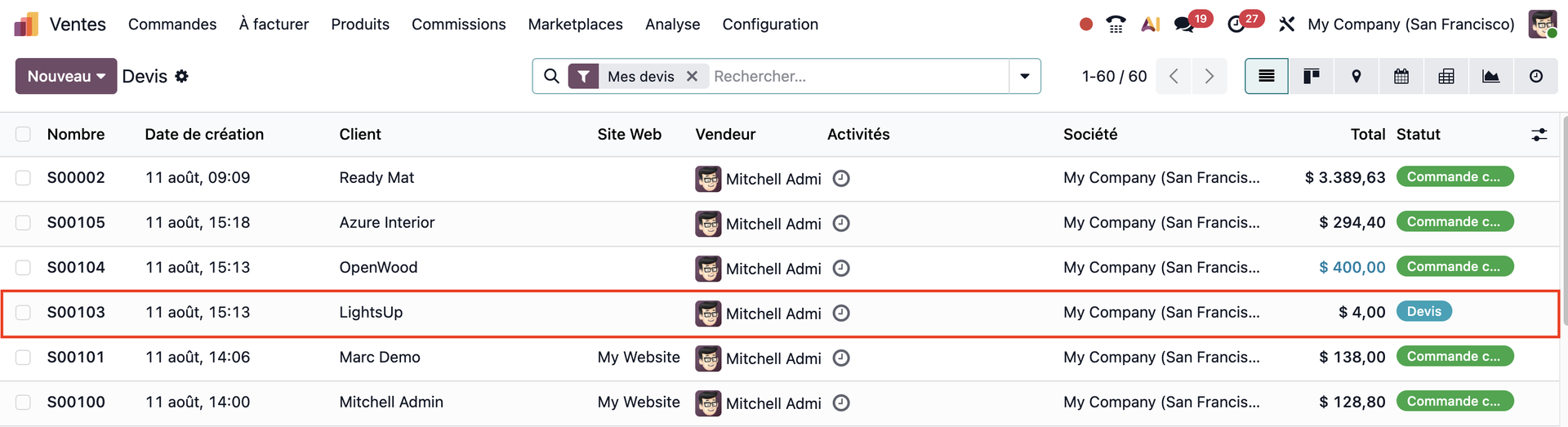 Nouveautés Odoo Burniaux Consulting