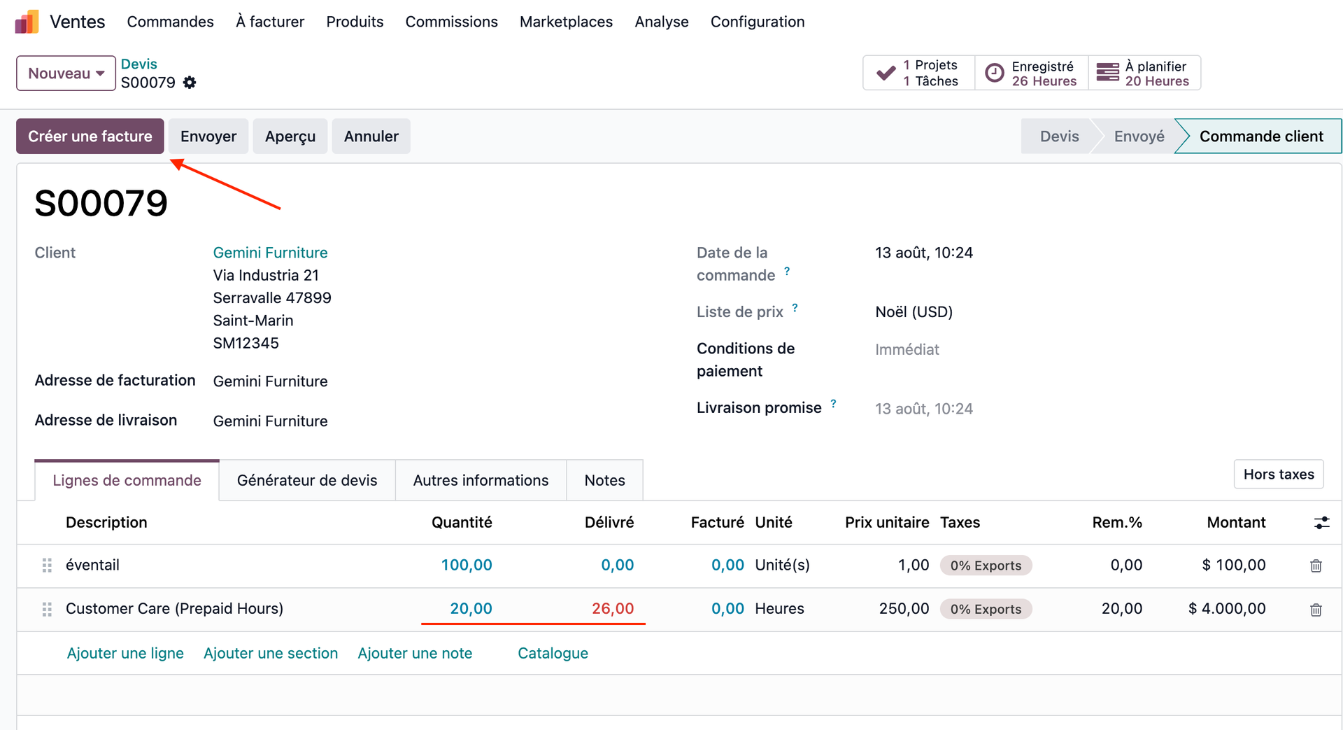 Nouveautés Odoo Burniaux Consulting