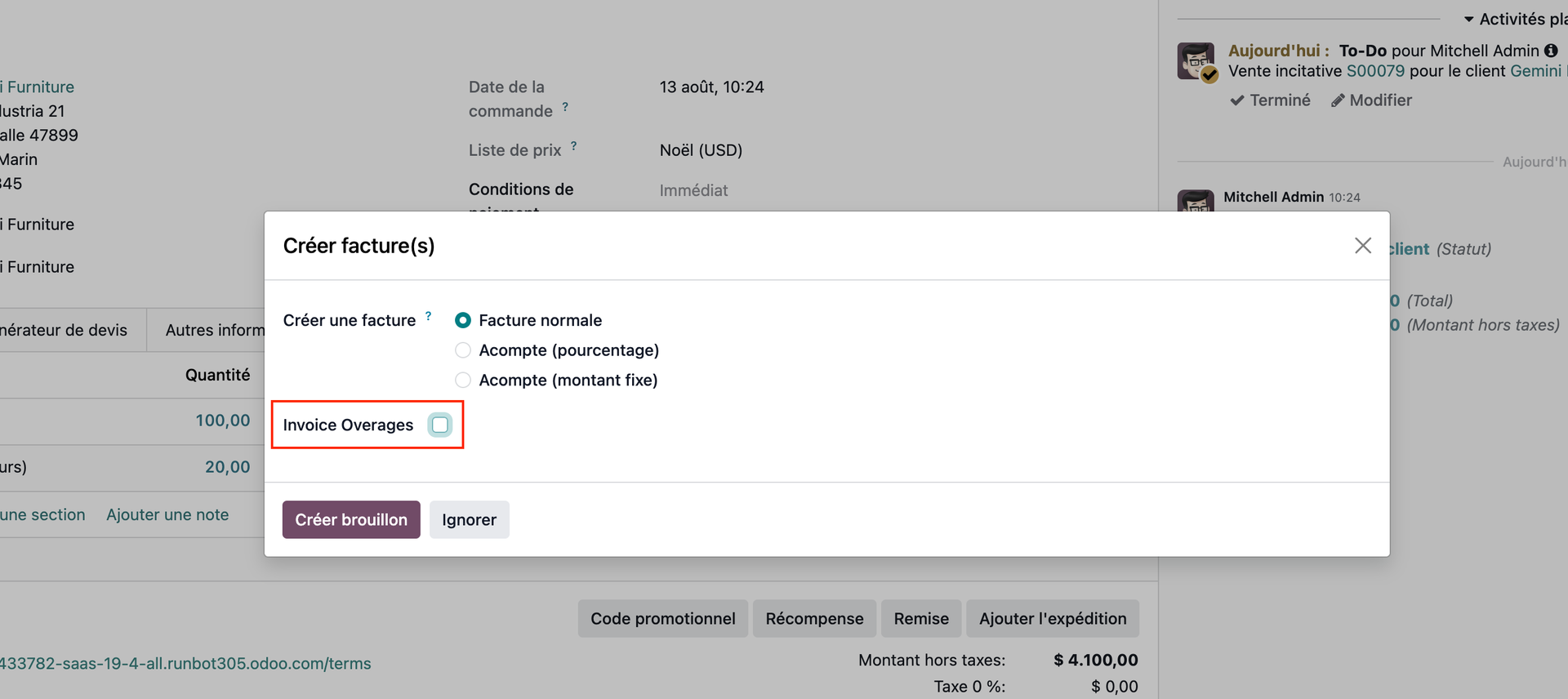 Nouveautés Odoo Burniaux Consulting