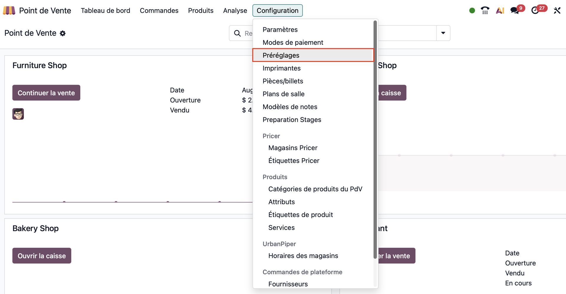 Nouveautés Odoo Burniaux Consulting